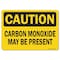 Signmission Safety Sign, OSHA Notice, 7" Height, 10" Width, Carbon Monoxide May Be Present, Landscape OS-NS-D-710-L-19526 - alternate 1
